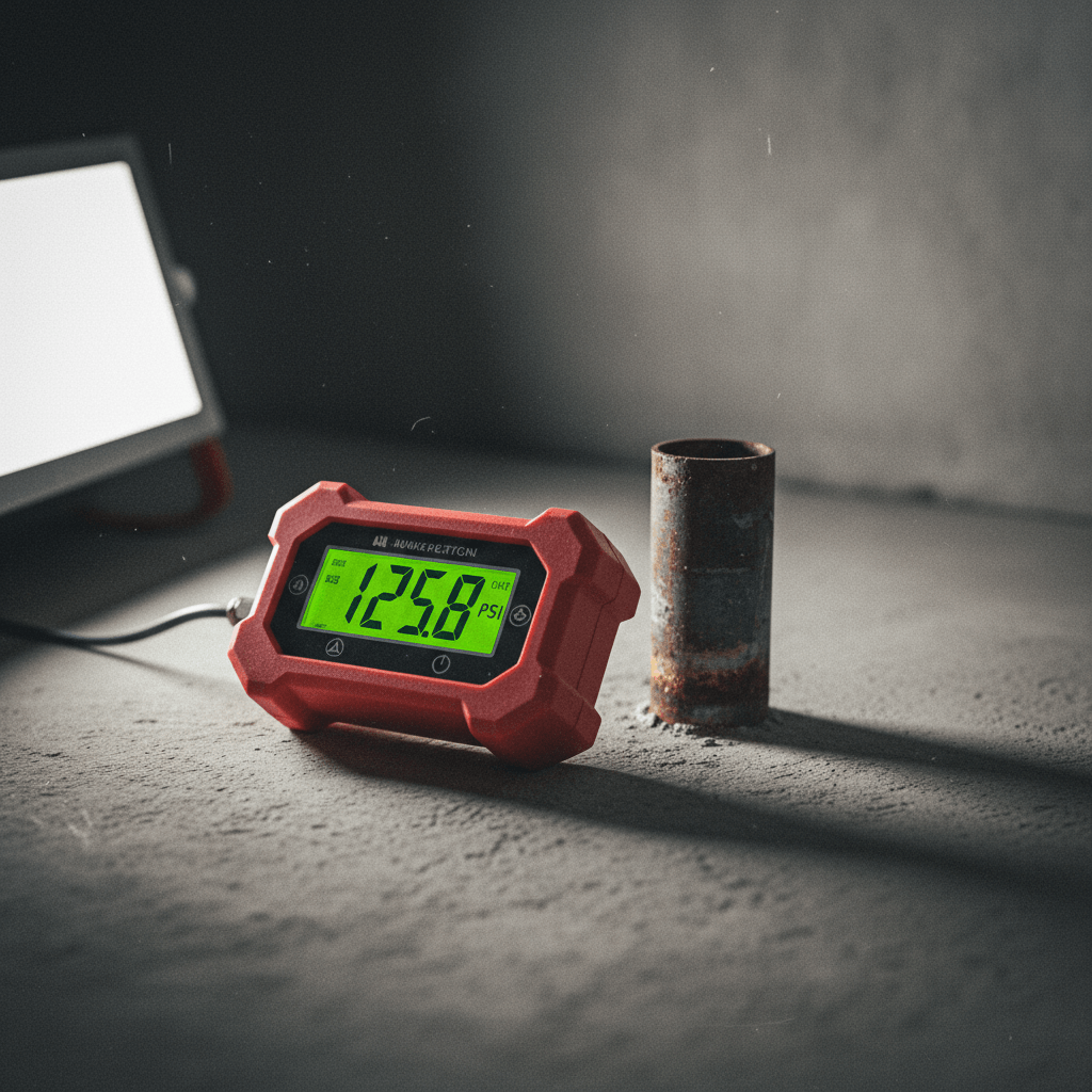 Prüfgerät für Dichtheitsprüfung am Kanal